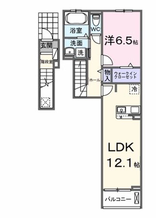 ソルフィー イーストの物件間取画像